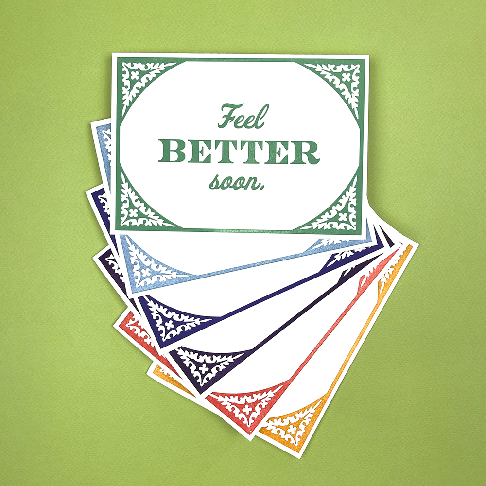 Feel Better Greeting Card