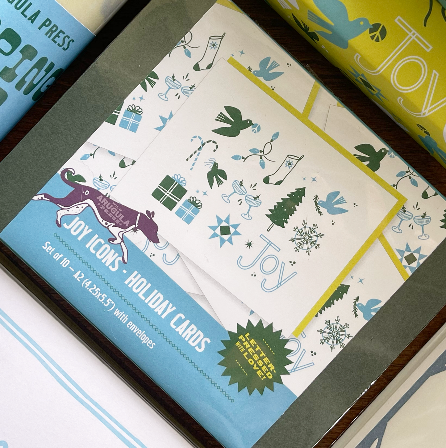 Set of 10 A2 cards with envelopes.