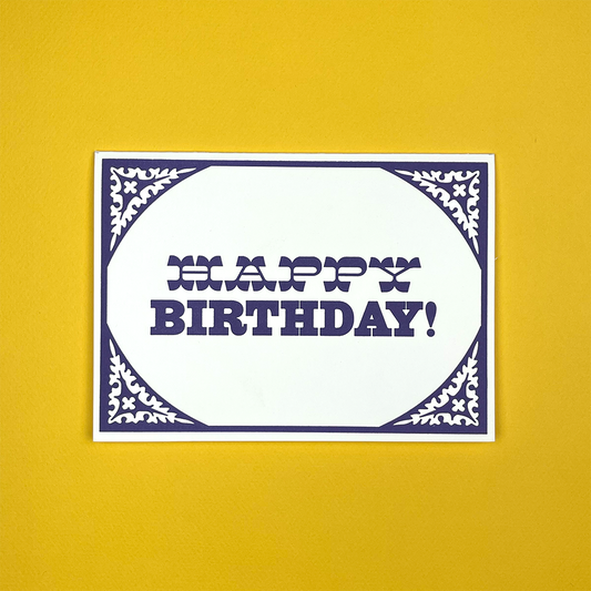 Happy Birthday Greeting Card