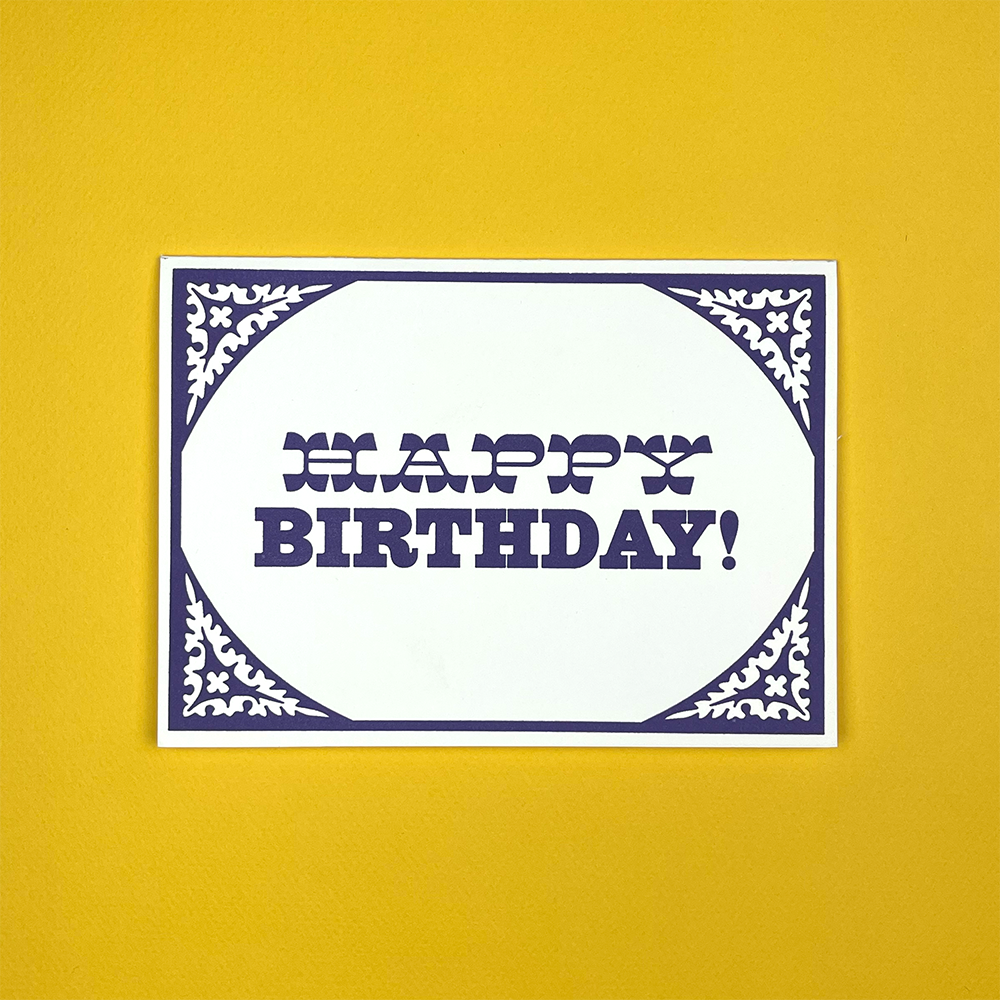 Happy Birthday Greeting Card