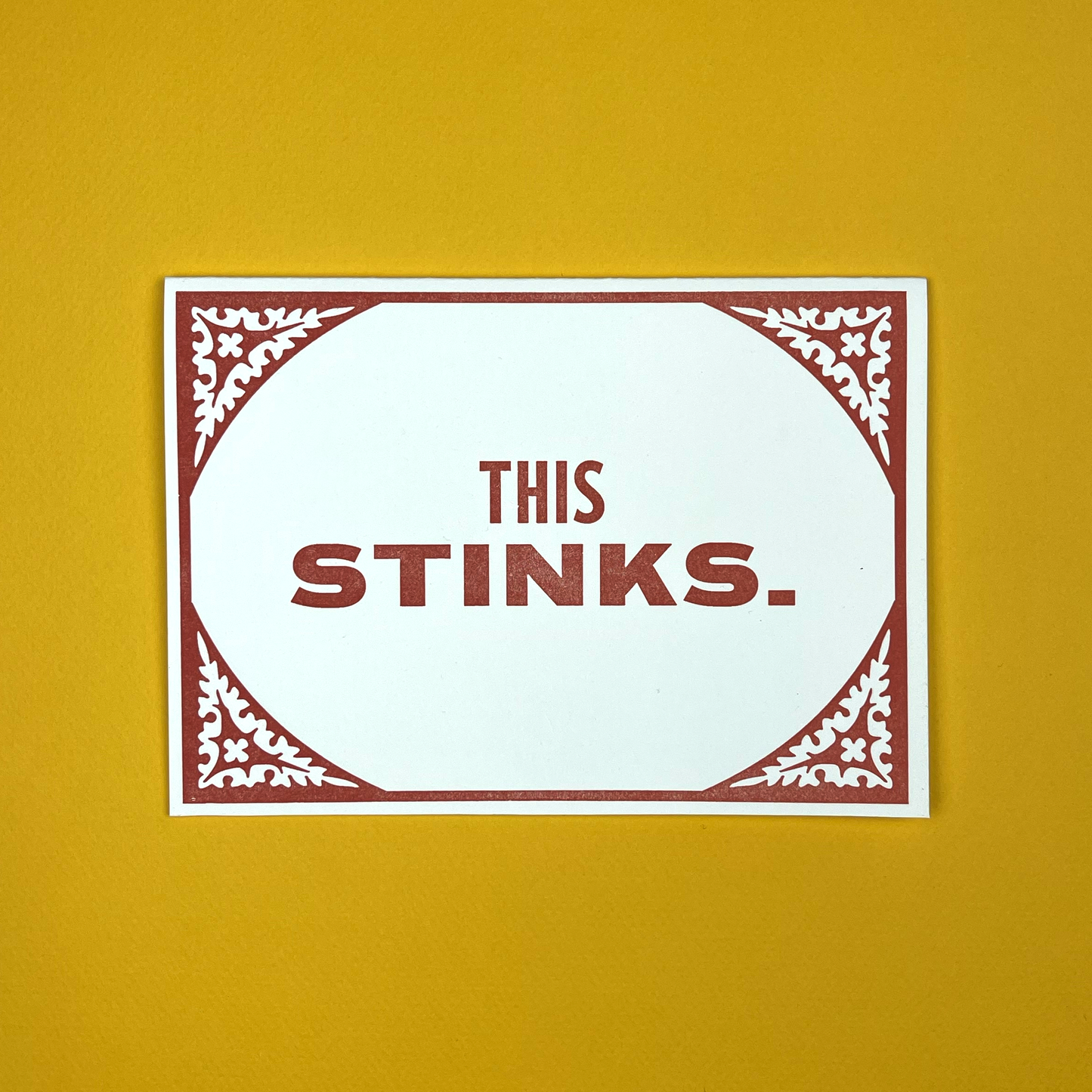 This Stinks Greeting Card